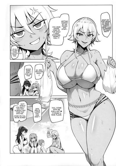 Public Series — Beach Day with a Gang of Lewd Gyaru Onee-sans  [C96] [A Gokuburi (Sian)]