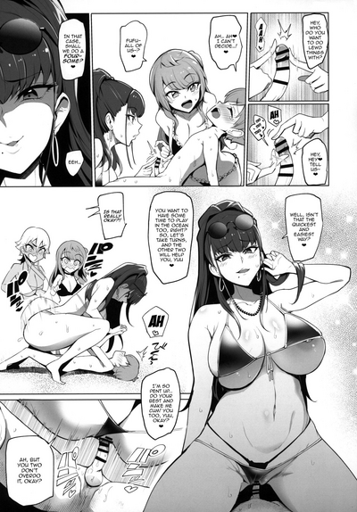 Public Series — Beach Day with a Gang of Lewd Gyaru Onee-sans  [C96] [A Gokuburi (Sian)]
