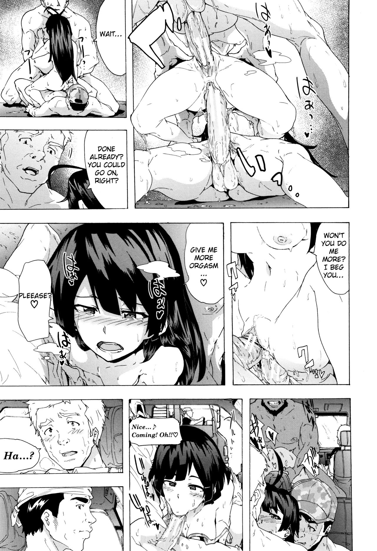 Public Series — Bitches Journey Ch.2: Explicit Gangbang & Rough Public Fucking [Kizuki Rei] [English] [ToutoiTranslation]
