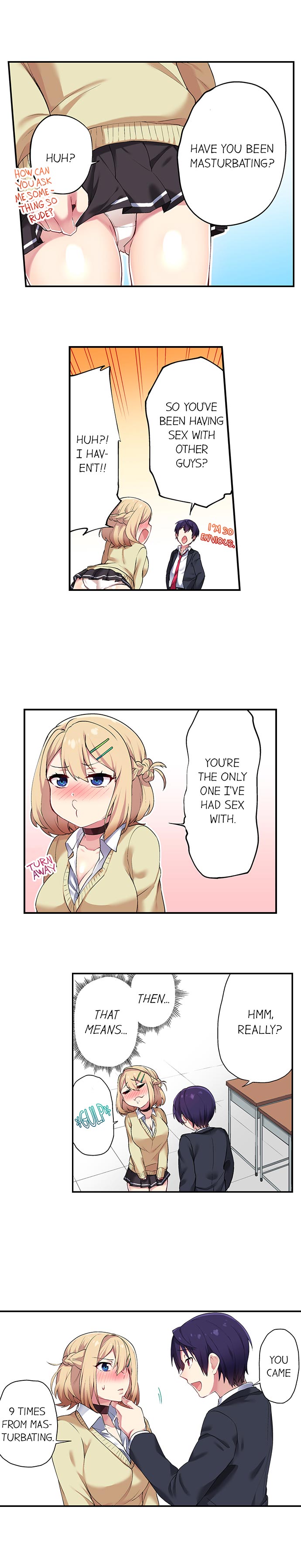 Public Series — Committee Chairman Namita caught masturbating in the bathroom, I can see everyone’s orgasm count [Namita]