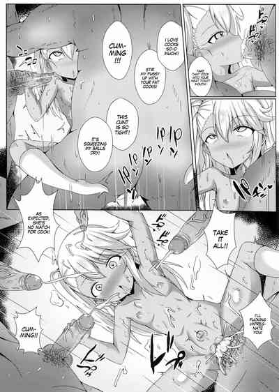 Public Series — Magic Schoolgirl Illya Endless Fuck in Public Toilet Hardcore Gangbang Creampie