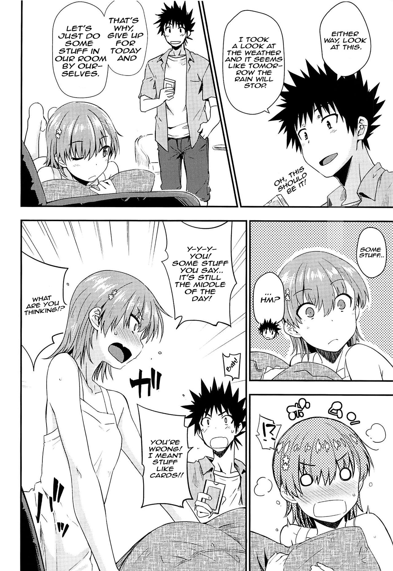 Public Series — Secret Beach Exhibitionism with Busty Swimmer Misaka Mikoto