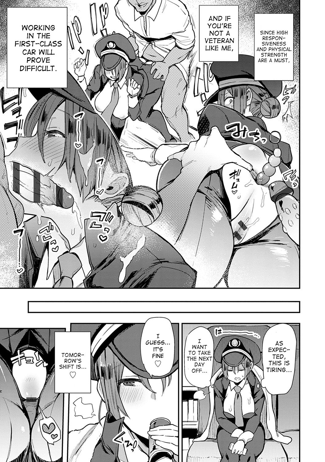 Public Series — SEX Liner Ride: Bitch-Only Gangbang on a Crowded Train