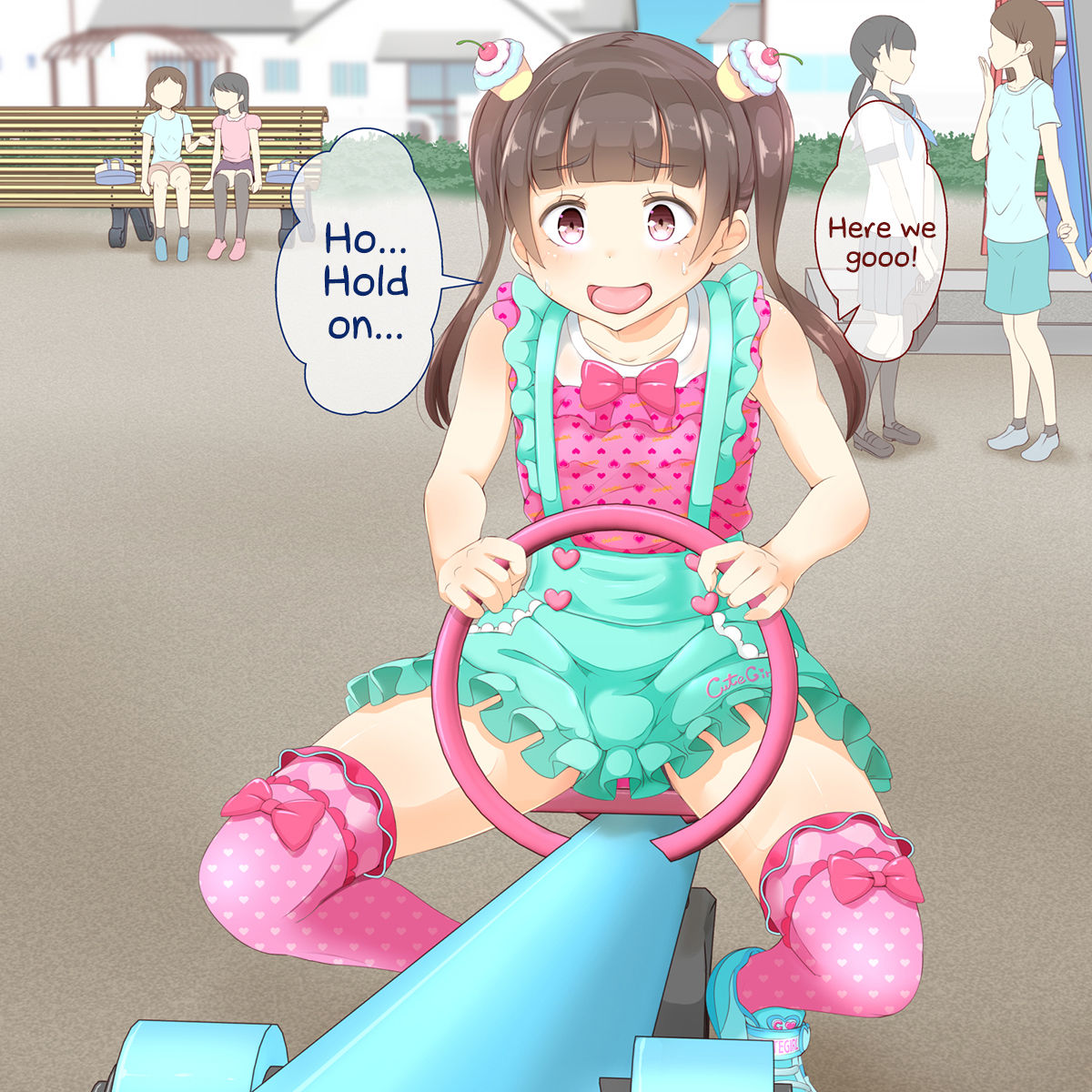 Public Series — Teacher Forced Into Lolita Dress & Fucked in the Park [Manaita]