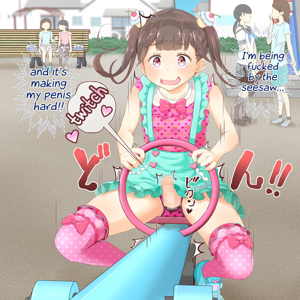 Public Series — Teacher Forced Into Lolita Dress & Fucked in the Park [Manaita]