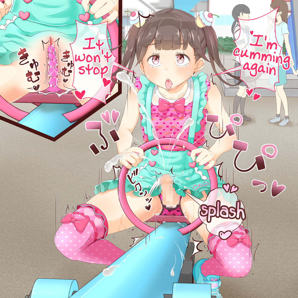 Public Series — Teacher Forced Into Lolita Dress & Fucked in the Park [Manaita]