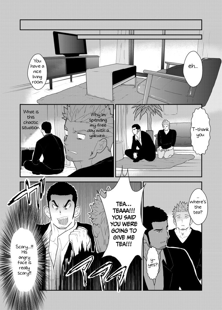 Public Series — What if a Yakuza Gets a Man’s Underpants Dropped on His Head [Sorairo Panda (Yamome)]