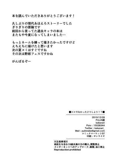 Public Series — What To Do When You Couldn’t Say No!? [PULIN Nabe (kakenari)]