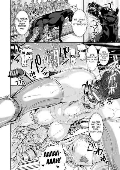 Public Series — White Rose Knight Loriana Gets Publicly Ravaged by Beasts [Satou Souji]