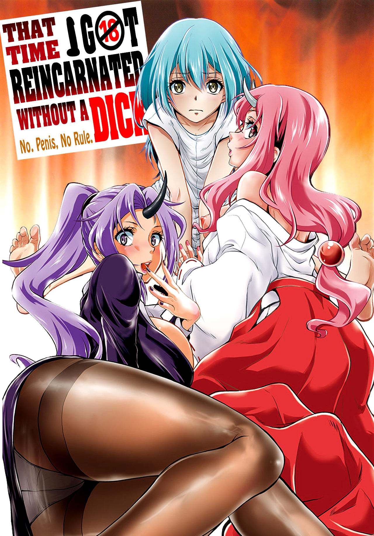Reincarnation Series — That Time I Got Reincarnated Without a Dick: No Penis, No Rules  [Tensei Shitara Slime datta Ken]