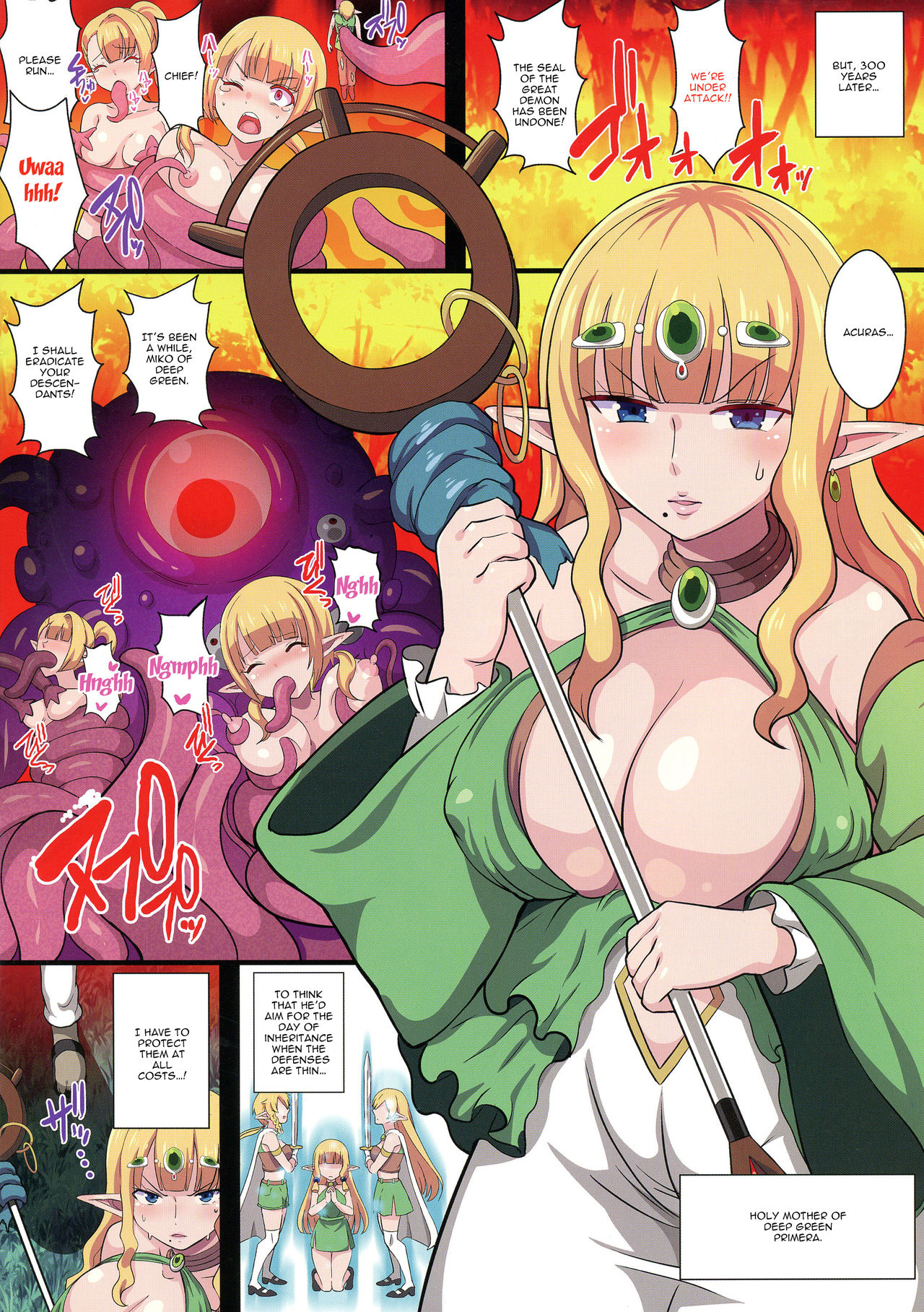 Revenge Series — Insatiable Elf Housewife Lieselotte Zero  Group Gangbang Orgy  Slutty Pleasure Climax! [Fukushuu no Elf Lieselotte Zero]