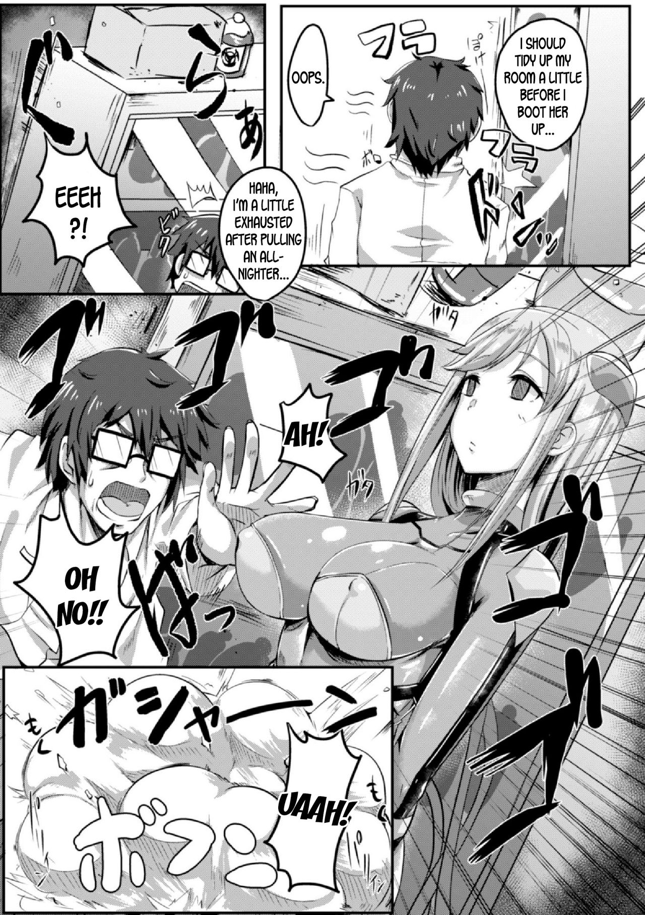 Robot Series — Childcare Android Goes Rogue Fucks Owner Rough Creampie [Kirishima Ayu]