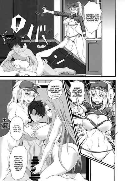 Roommate Series — Hardcore Living Together Sex With Rider And The Office Lady Next Door [C96 Boston Tea Party TeaIndian Fate Grand Order English Aoitenshi]
