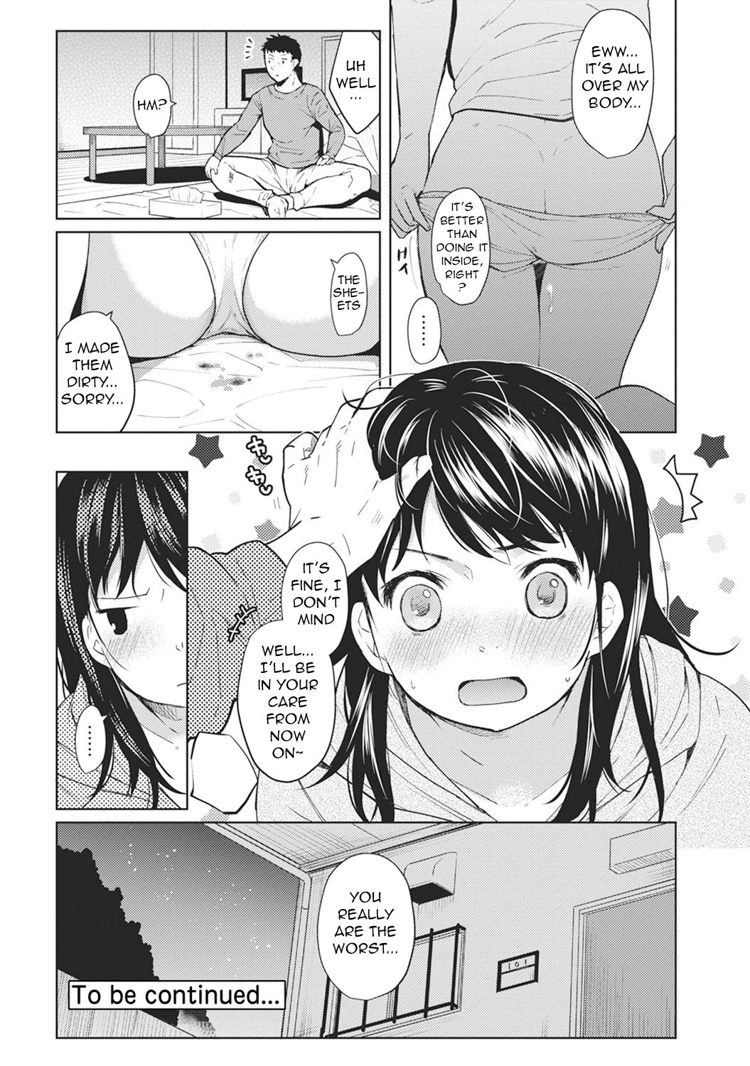 Roommate Series — Sudden Cohabitation with a High School Girl Leads to Intense First-Time Sex and Constant Sticky Creampies [Fumitsuki Sou] 1LDK+JK Ikinari Doukyo? Micchaku!? Hatsu Ecchi!!? Ch. 1-15