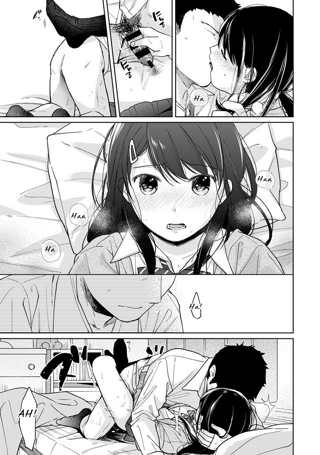 Roommate Series — Sudden Cohabitation with a High School Girl Leads to Intense First-Time Sex and Constant Sticky Creampies [Fumitsuki Sou] 1LDK+JK Ikinari Doukyo? Micchaku!? Hatsu Ecchi!!? Ch. 1-15