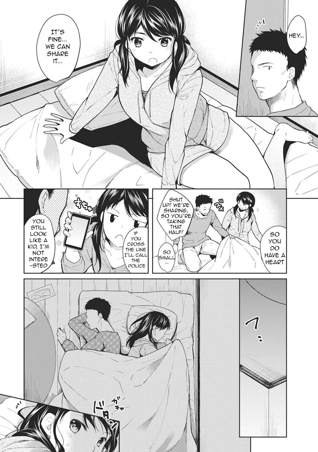 Roommate Series — Sudden Cohabitation with a High School Girl Leads to Intense First-Time Sex and Constant Sticky Creampies [Fumitsuki Sou] 1LDK+JK Ikinari Doukyo? Micchaku!? Hatsu Ecchi!!? Ch. 1-15