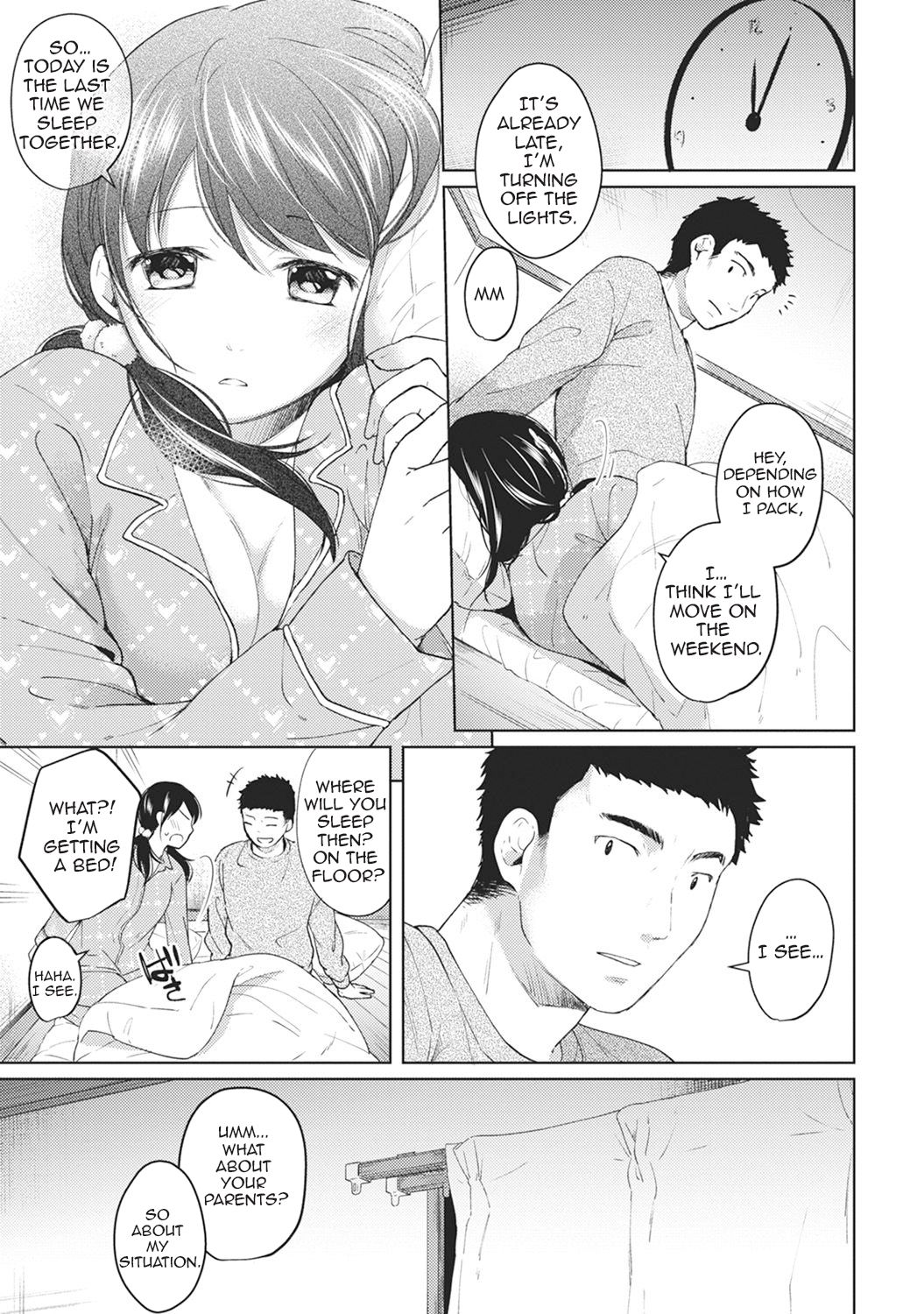Roommate Series — Sudden Cohabitation with a High School Girl Leads to Intense First-Time Sex and Constant Sticky Creampies [Fumitsuki Sou] 1LDK+JK Ikinari Doukyo? Micchaku!? Hatsu Ecchi!!? Ch. 1-15