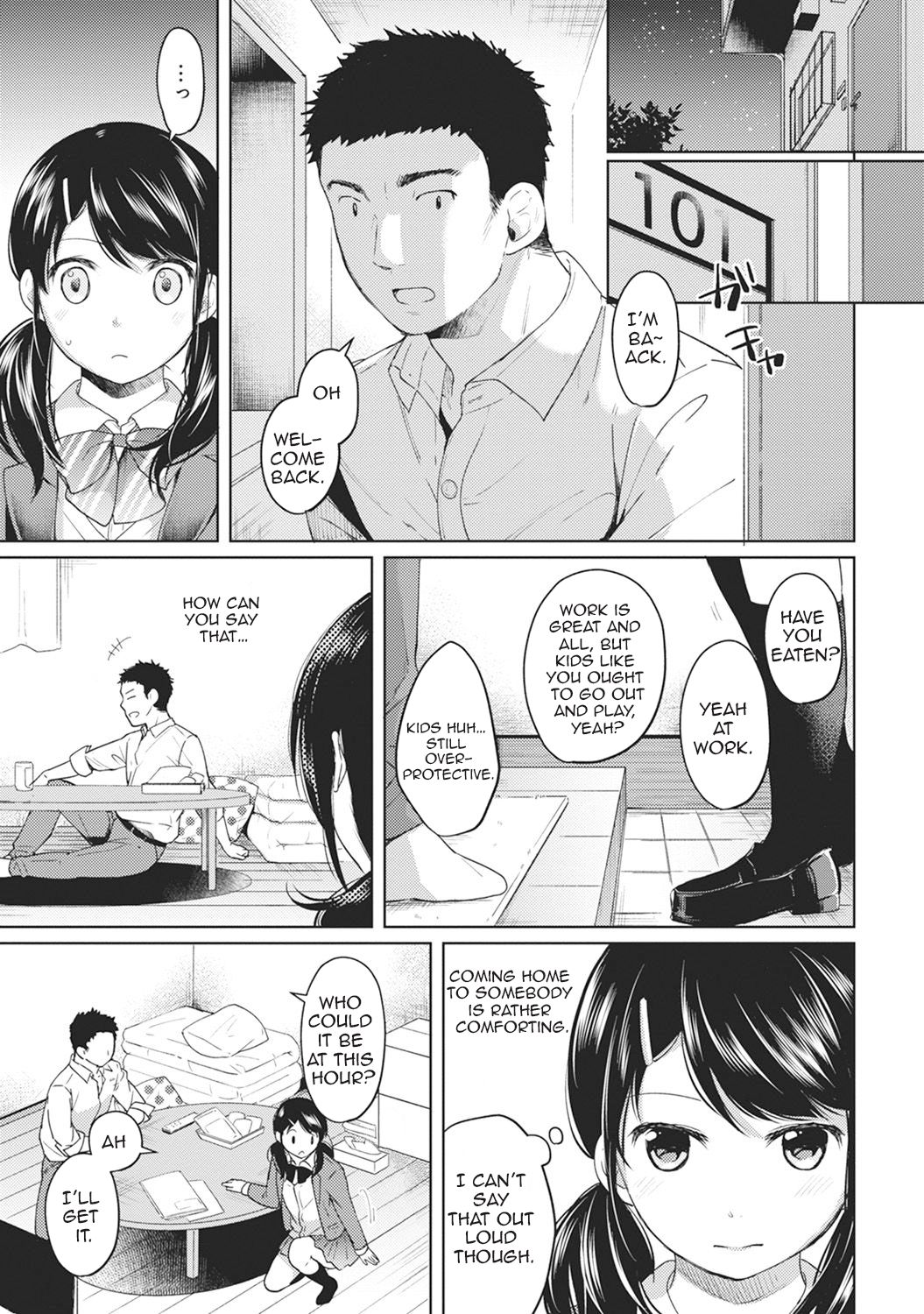 Roommate Series — Sudden Cohabitation With High School Girl Leads To Intense First Time Sex And Non-Stop Fucking [Fumitsuki Sou] 1LDK+JK Ikinari Doukyo? Micchaku!? Hatsu Ecchi!!? Ch. 1-19