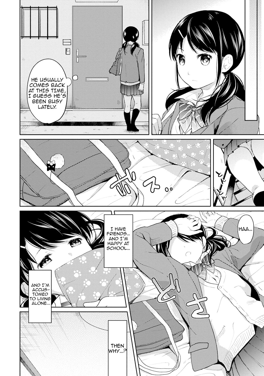 Roommates Series — Sudden Cohabitation with a High School Girl Leads to Intense First-Time Sex  [Fumitsuki Sou] 1LDK+JK Ikinari Doukyo? Micchaku!? Hatsu Ecchi!!? Ch. 1-18