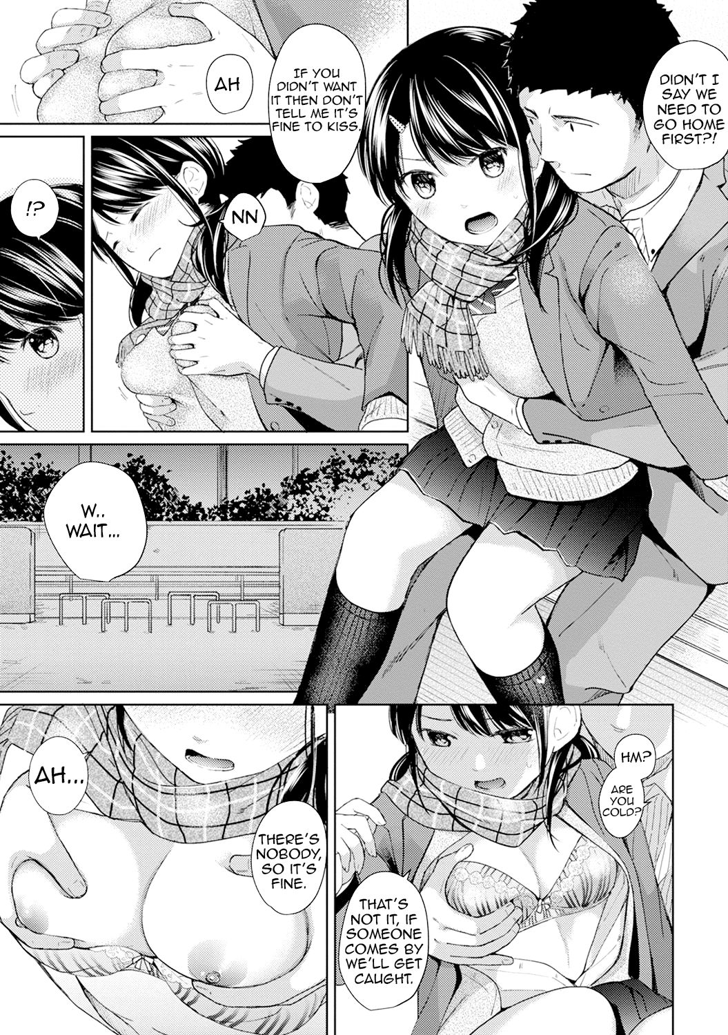 Roommates Series — Sudden Cohabitation with a High School Girl Leads to Intense First-Time Sex  [Fumitsuki Sou] 1LDK+JK Ikinari Doukyo? Micchaku!? Hatsu Ecchi!!? Ch. 1-18