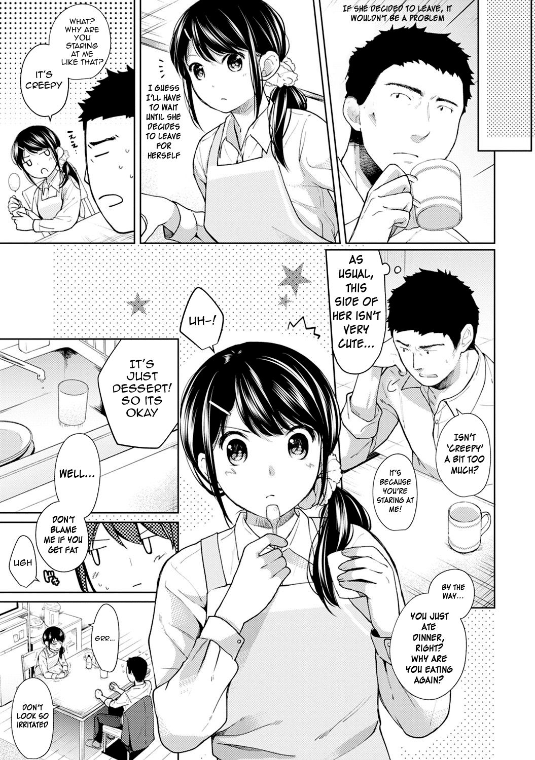 Roommates Series — Sudden Cohabitation with a High School Girl Leads to Intense First-Time Sex  [Fumitsuki Sou] 1LDK+JK Ikinari Doukyo? Micchaku!? Hatsu Ecchi!!? Ch. 1-18