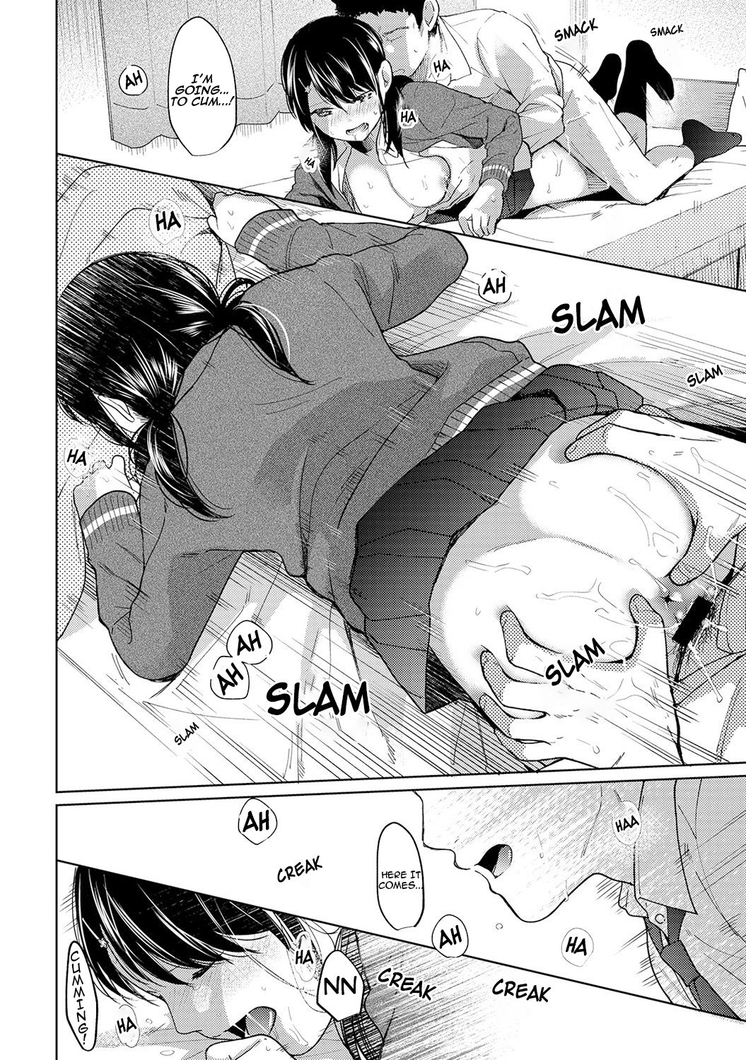 Roommates Series — Sudden Cohabitation with a High School Girl Leads to Intense First-Time Sex  [Fumitsuki Sou] 1LDK+JK Ikinari Doukyo? Micchaku!? Hatsu Ecchi!!? Ch. 1-18