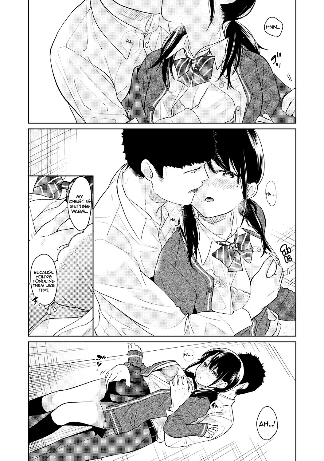 Roommates Series — Sudden Cohabitation with a High School Girl Leads to Intense First-Time Sex  [Fumitsuki Sou] 1LDK+JK Ikinari Doukyo? Micchaku!? Hatsu Ecchi!!? Ch. 1-18