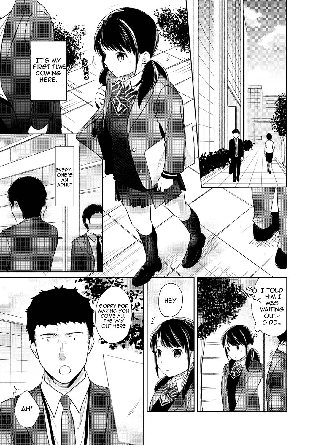 Roommates Series — Sudden Cohabitation with a High School Girl Leads to Intense First-Time Sex  [Fumitsuki Sou] 1LDK+JK Ikinari Doukyo? Micchaku!? Hatsu Ecchi!!? Ch. 1-18