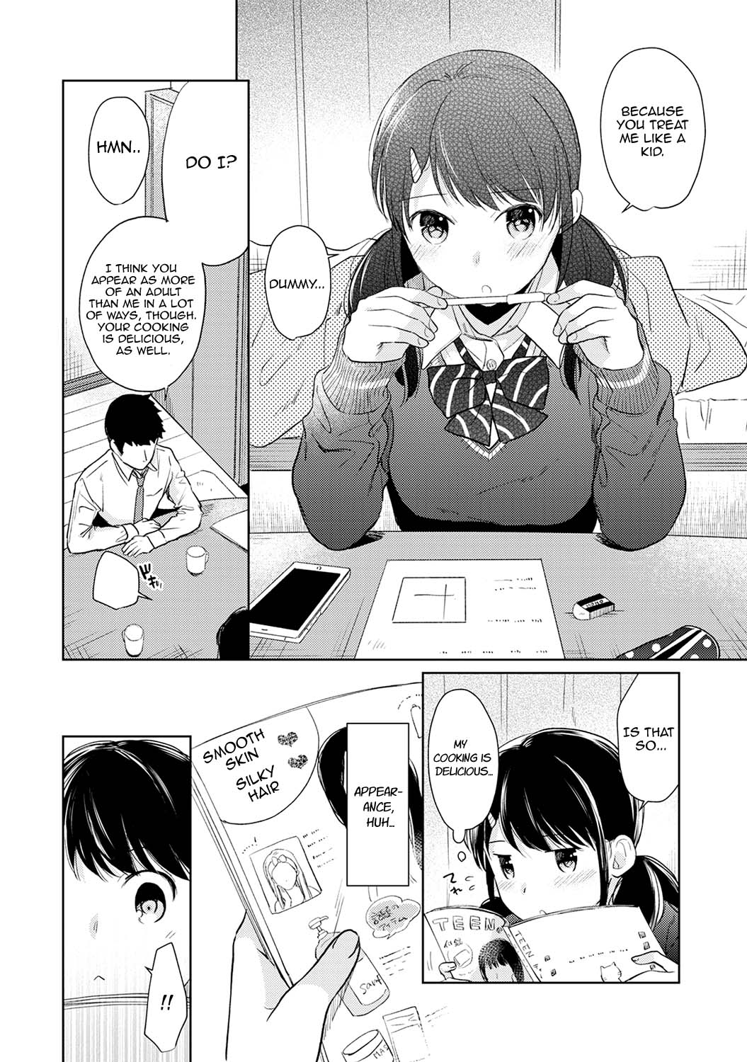 Roommates Series — Sudden Cohabitation with a High School Girl Leads to Intense First-Time Sex  [Fumitsuki Sou] 1LDK+JK Ikinari Doukyo? Micchaku!? Hatsu Ecchi!!? Ch. 1-18
