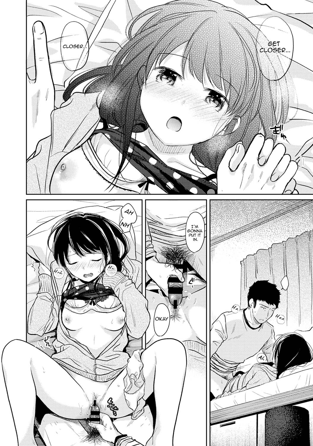 Roommates Series — Sudden Cohabitation with a High School Girl Leads to Intense First-Time Sex  [Fumitsuki Sou] 1LDK+JK Ikinari Doukyo? Micchaku!? Hatsu Ecchi!!? Ch. 1-18