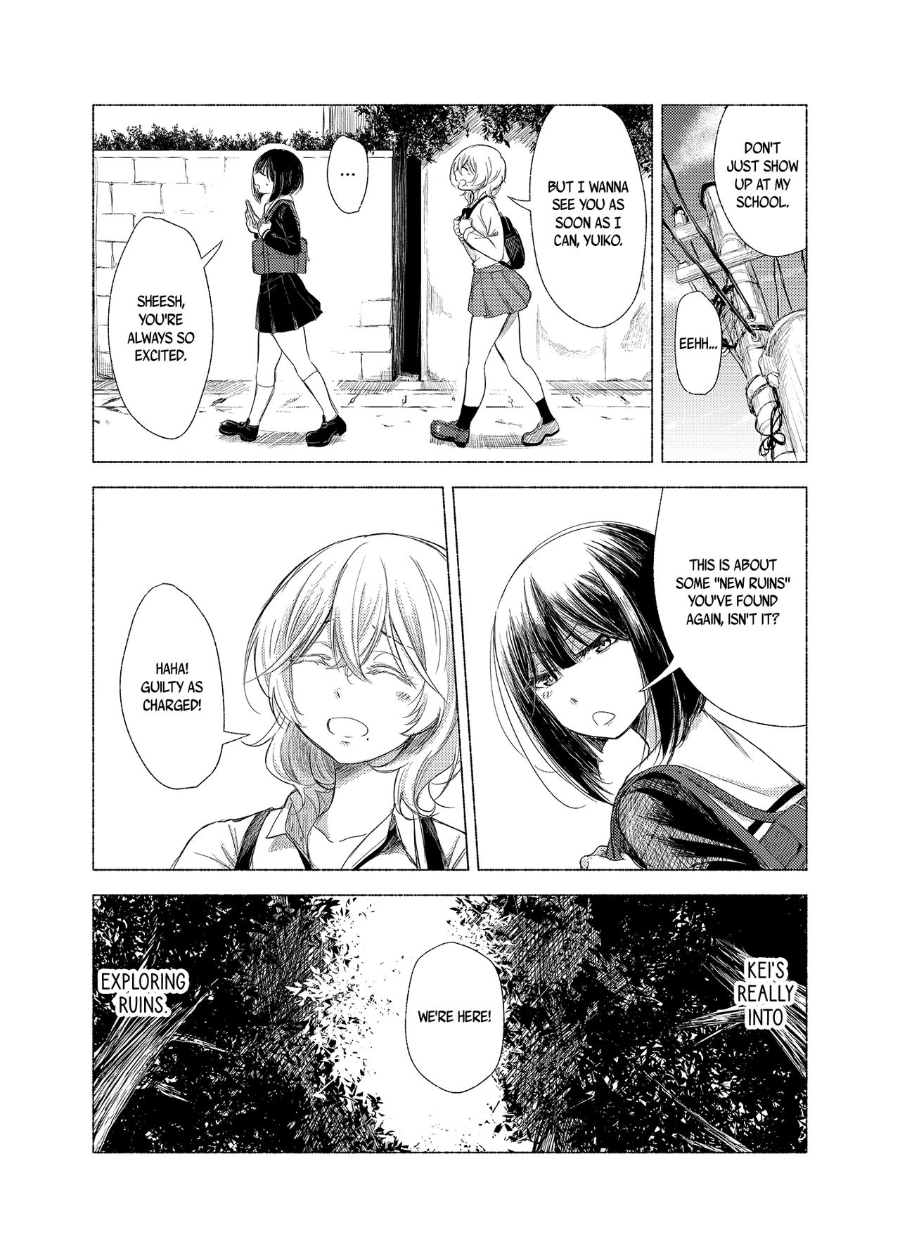 Ruined Lesbian Series — Post-Apocalyptic Yuri Fucking in Abandoned Building [Burakuradou (Takeshisu)]