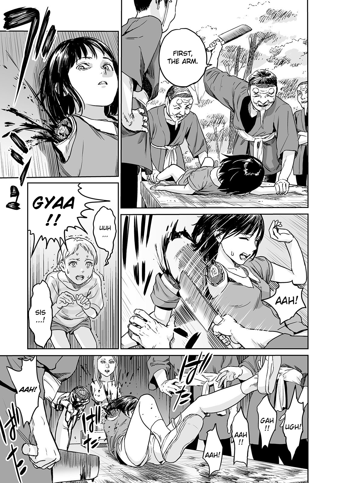 Ryona Series — Amputee Princesses Brutal Gangbang Fetish  [Amagappa Shoujogun]