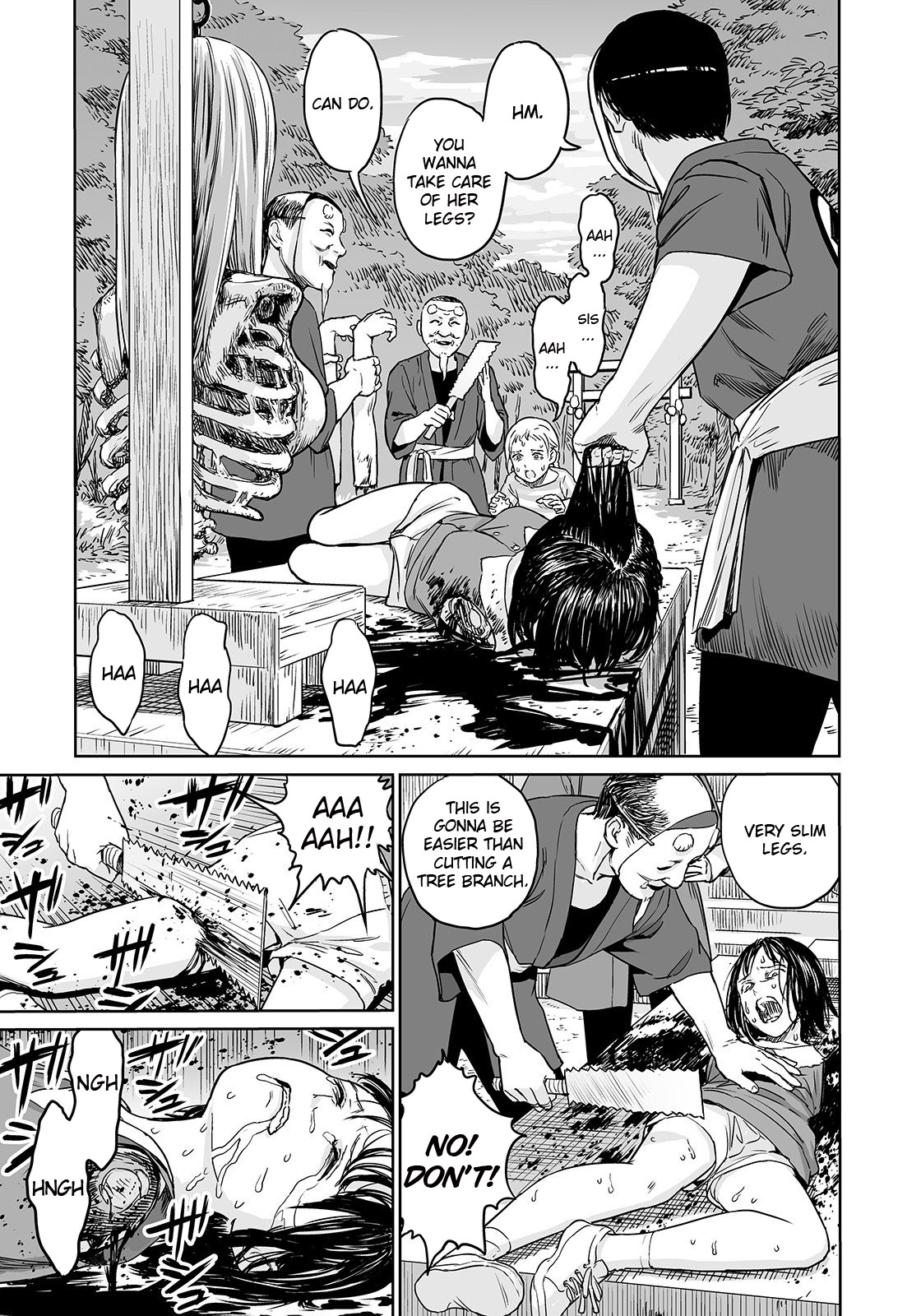 Ryona Series — Amputee Princesses Brutal Gangbang Fetish  [Amagappa Shoujogun]