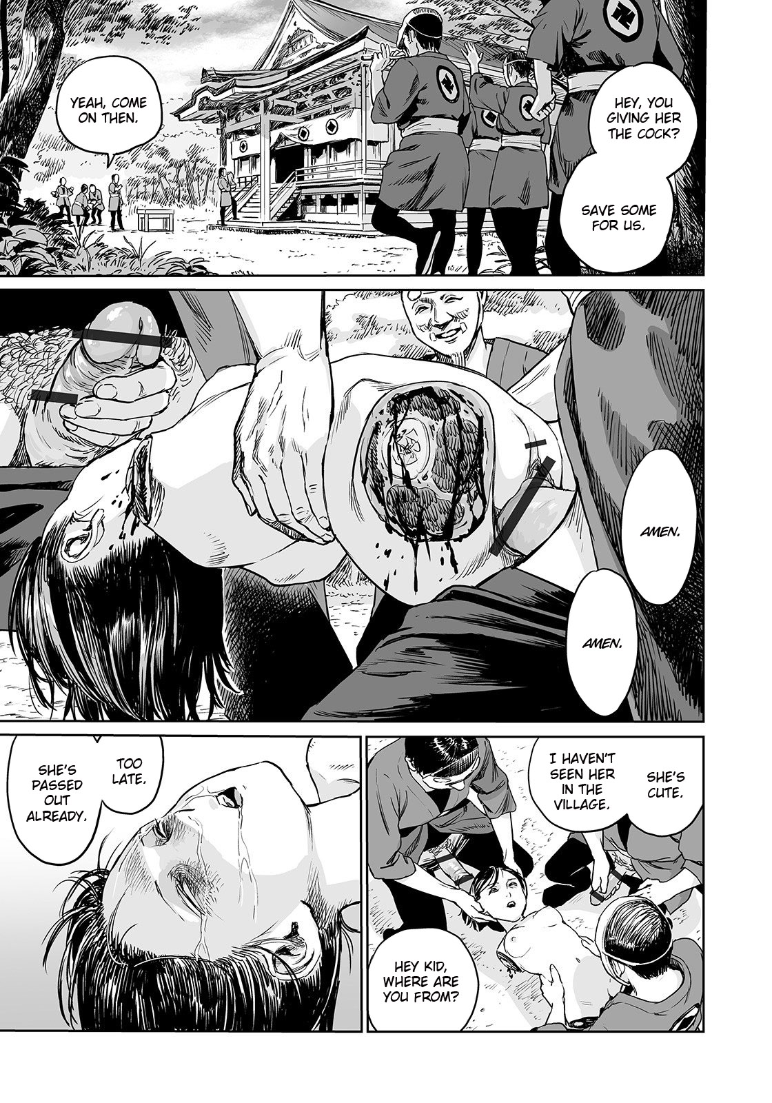 Ryona Series — Amputee Princesses Brutal Gangbang Fetish  [Amagappa Shoujogun]