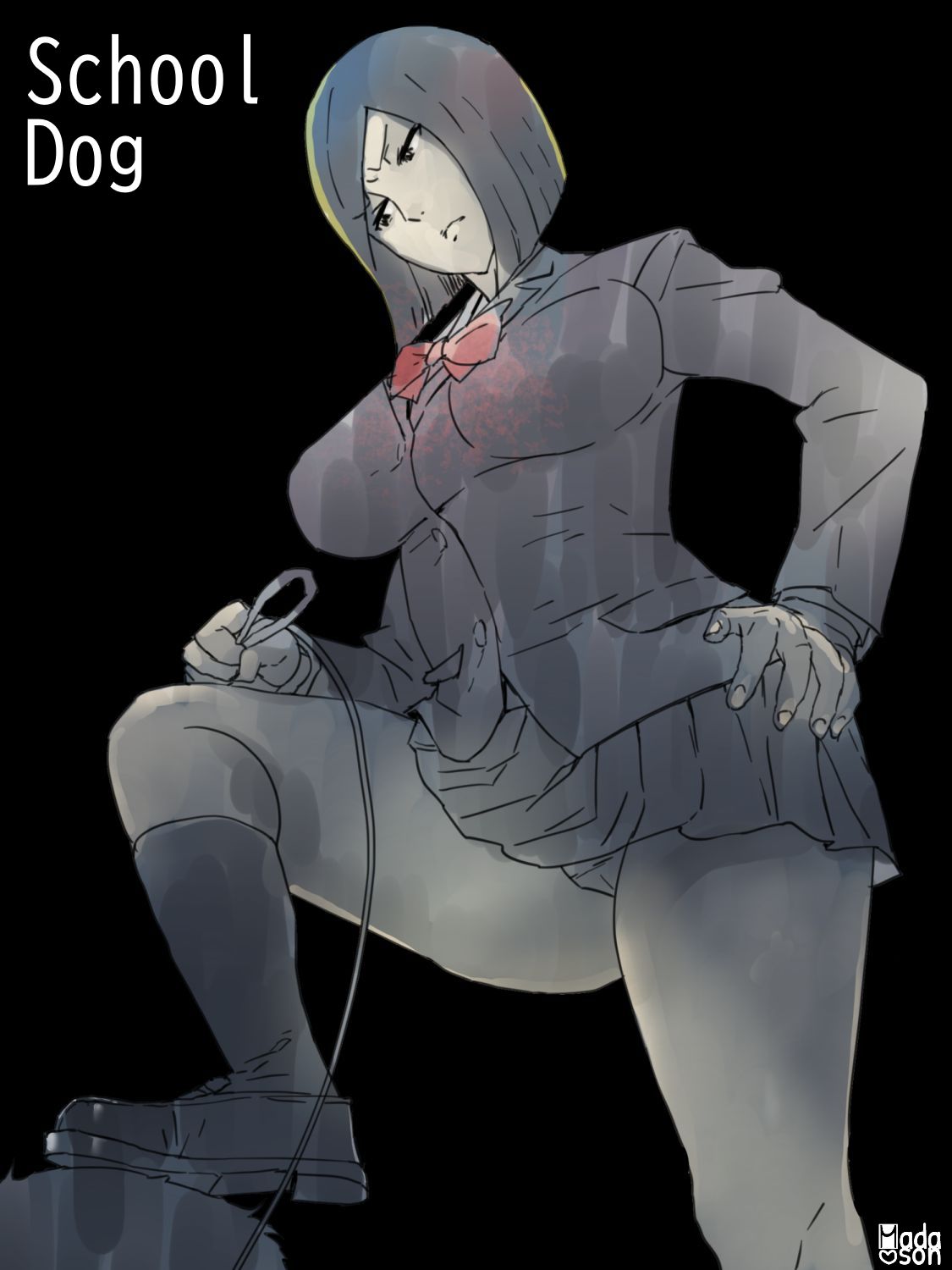 School Series — School Dog Fucking In Classroom [Sanbaizu]
