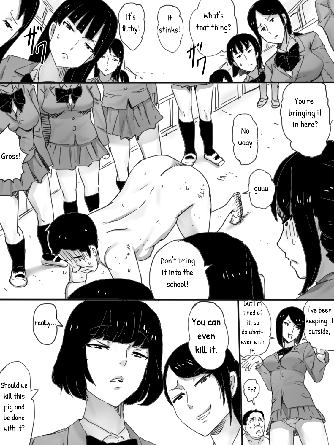 School Series — School Dog Fucking In Classroom [Sanbaizu]