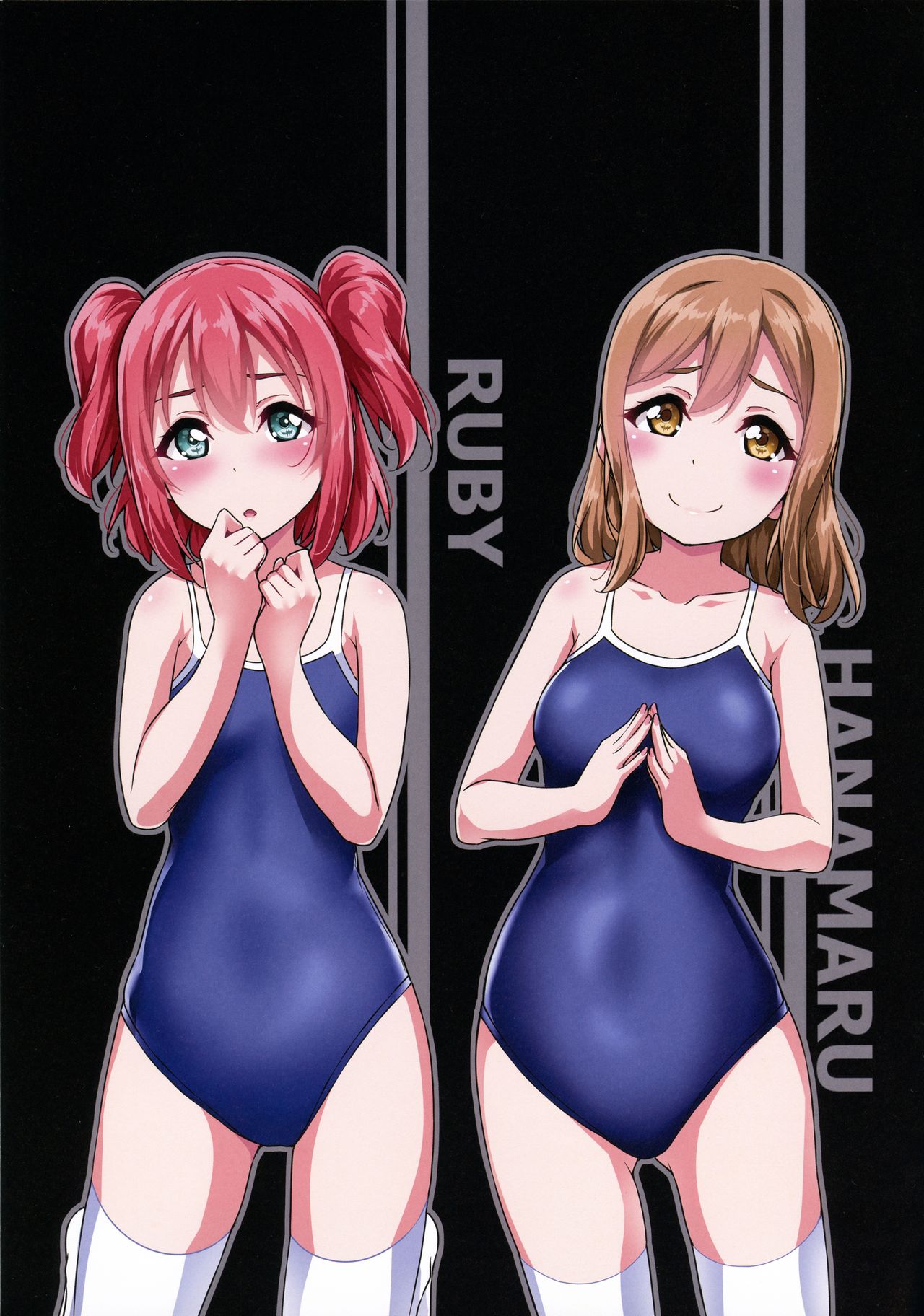 School Swimsuit Series — [Bokura no Love Live! 22] School Swimsuit Photoshoot Turns Into Hardcore Fuck Session