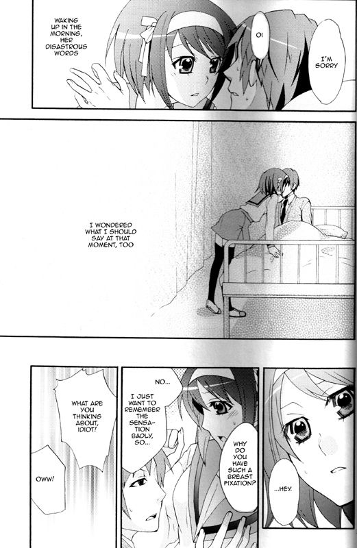 Schoolgirl Fantasy Series —  In Her Wildest Dreams [C75 Butajiru Fujimura Q Suzumiya Haruhi no Yuuutsu English]