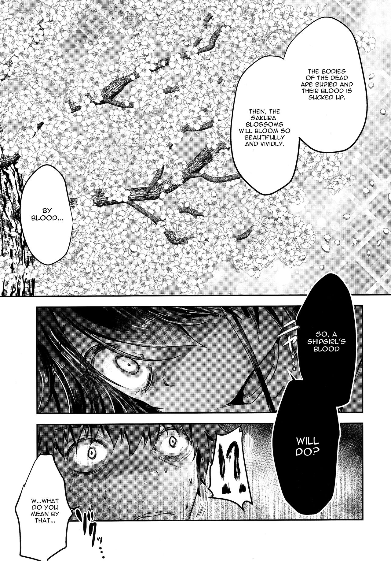 Schoolgirl Series — Cherry Blossom Base T-shirt Fuck with Busty Shipgirl Haruna Hardcore Gangbang Creampie