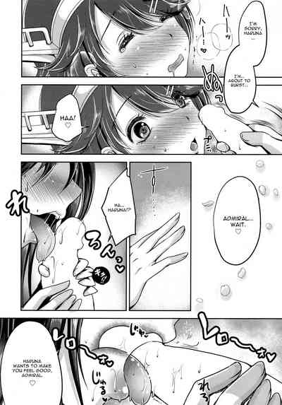 Schoolgirl Series — Cherry Blossom Base T-shirt Fuck with Busty Shipgirl Haruna Hardcore Gangbang Creampie