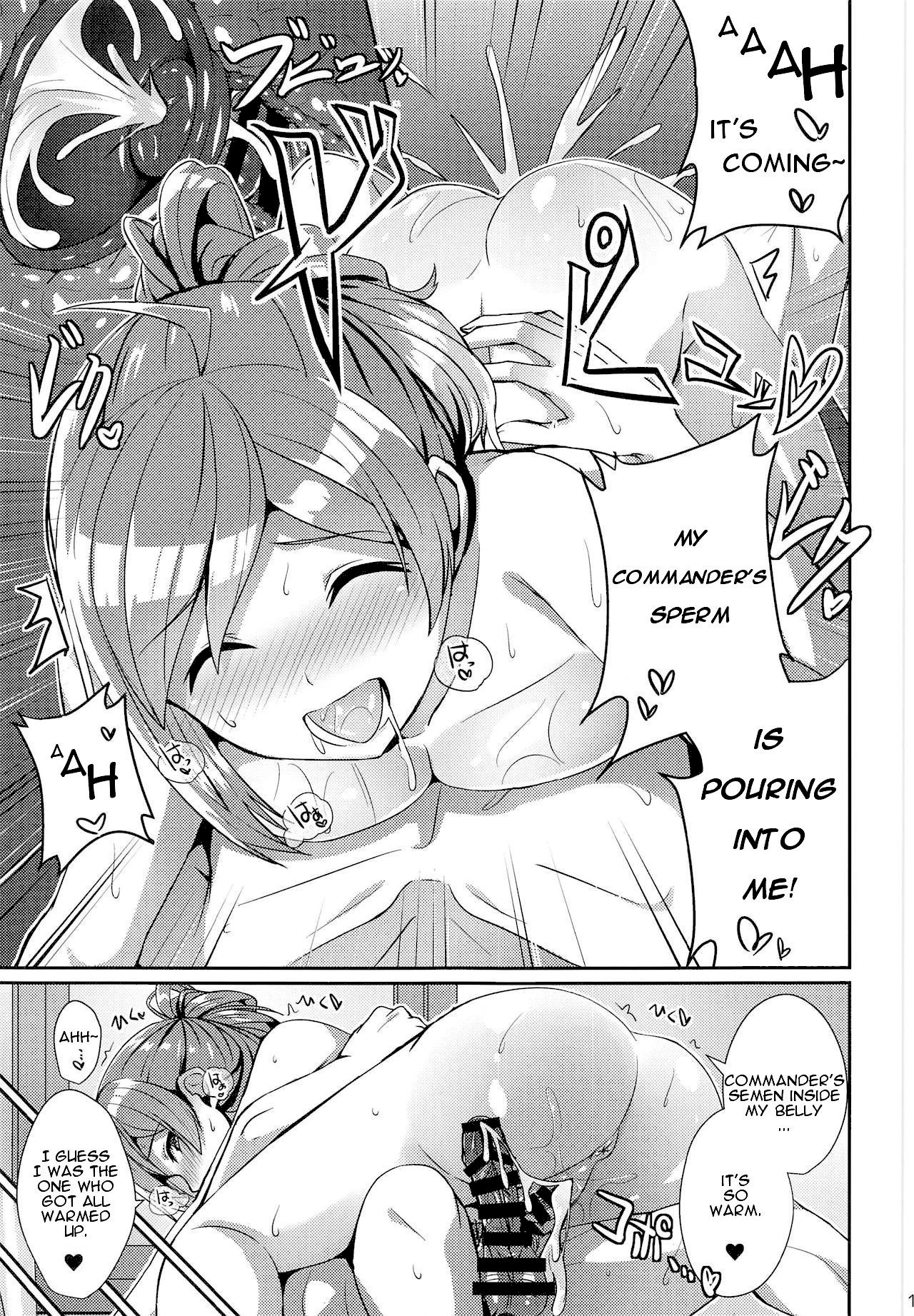 Schoolgirl Series — Horny Shipgirl Hagikaze Gets Her Back Drenched in Cum [Kantai Collection KanColle]