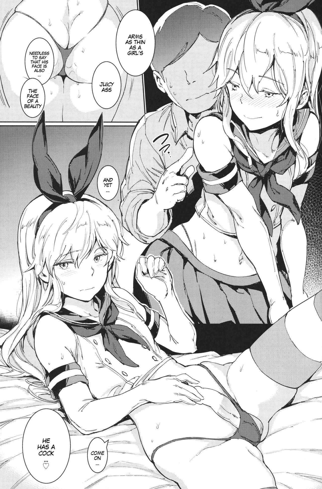 Schoolgirl Series — Kazeshima’s Secret Fuck Session with Busty Shipgirls [C96 Egao de Bouryoku mogg Kantai Collection KanColle]