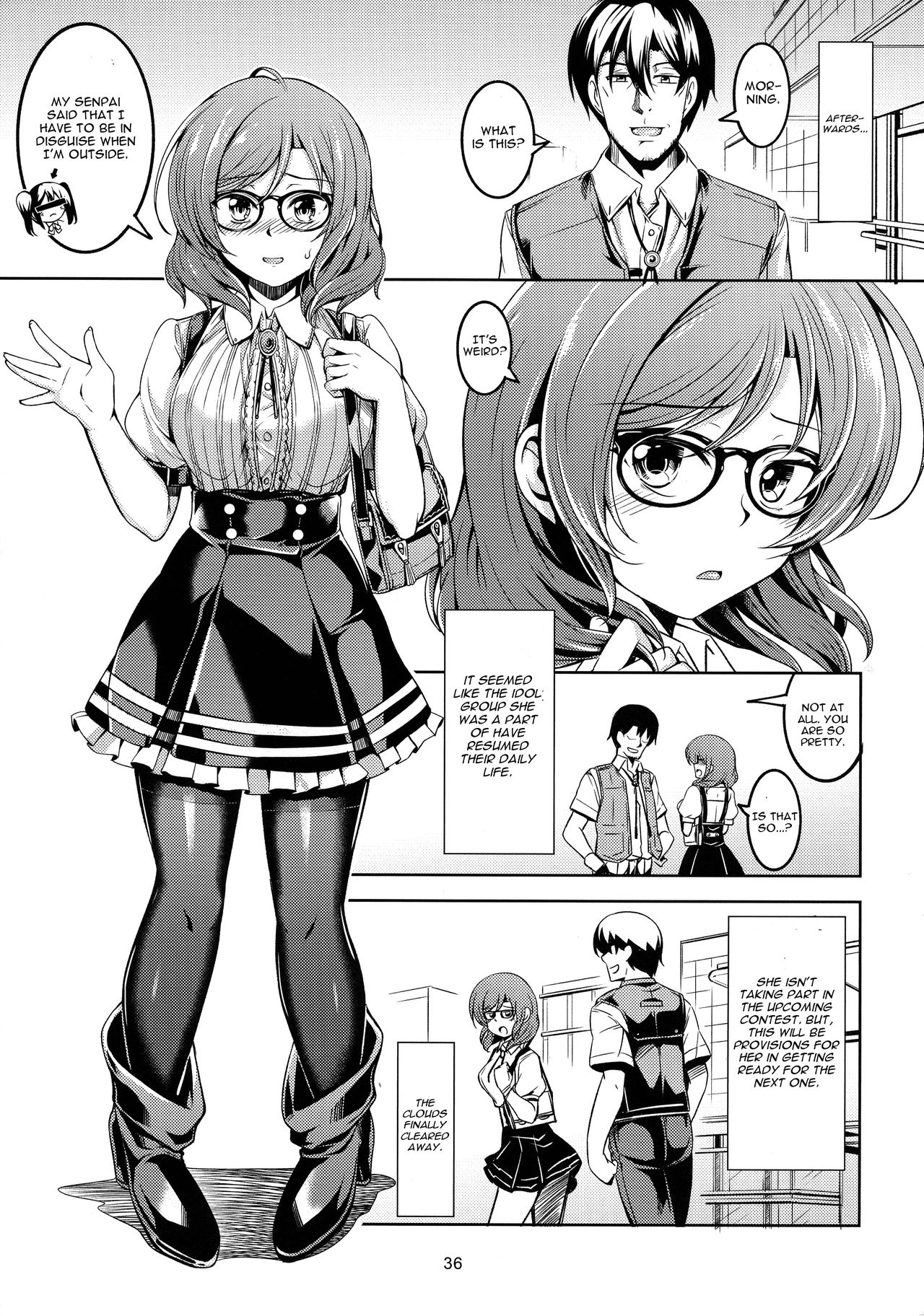 Schoolgirl Series — Koi Hime Love Maki!! 6  The Fateful Meeting Under That Rain [C96 WindArTeam Love Live! English CGrascal]