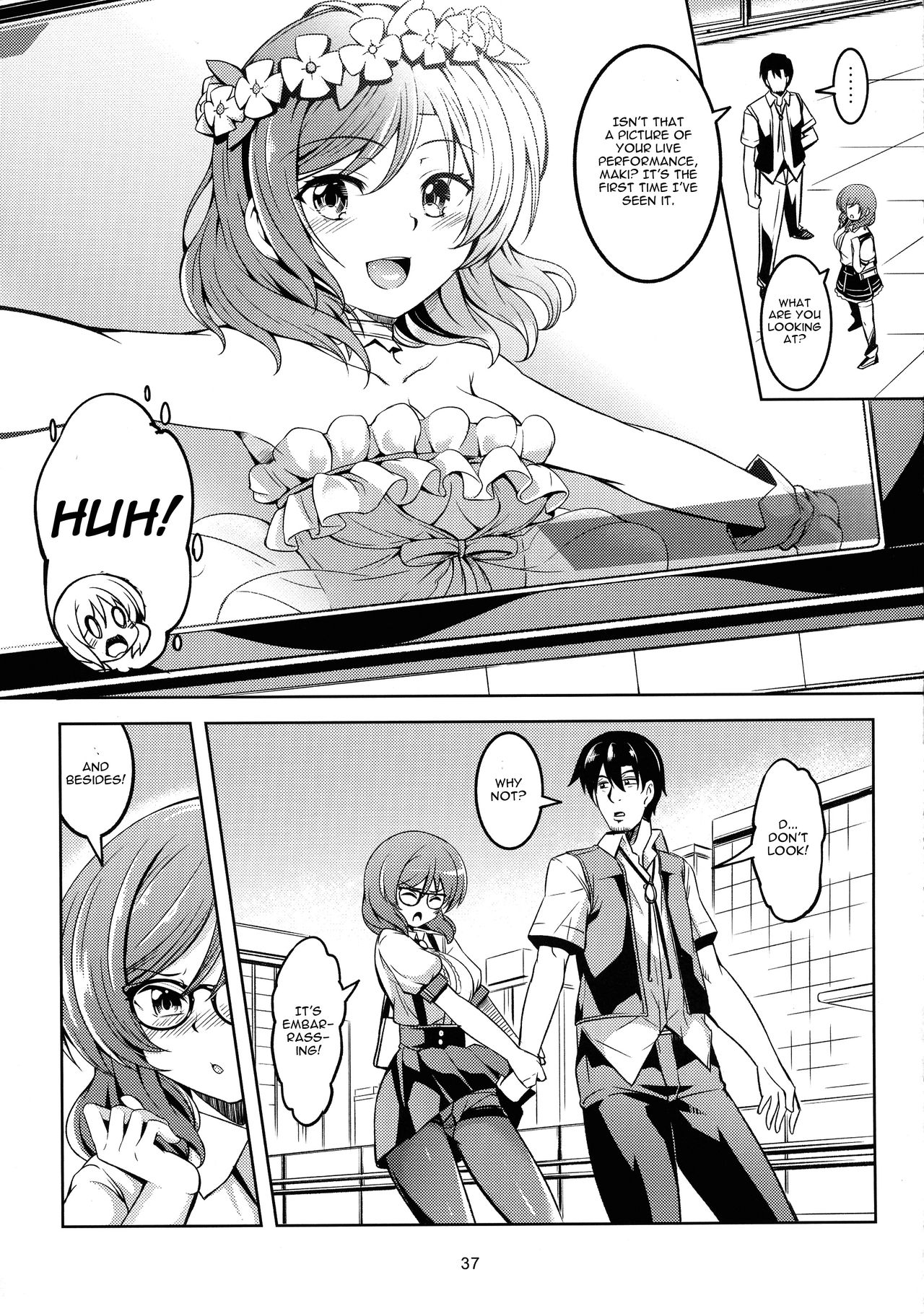 Schoolgirl Series — Koi Hime Love Maki!! 6  The Fateful Meeting Under That Rain [C96 WindArTeam Love Live! English CGrascal]