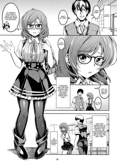 Schoolgirl Series — Koi Hime Love Maki!! 6  The Fateful Meeting Under That Rain [C96 WindArTeam Love Live! English CGrascal]
