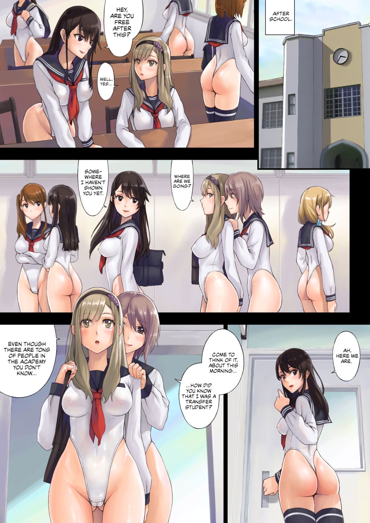 Schoolgirl Series — Liberated Special District Academy Life Raw Yuri Sex [Neutron city (Sawaragi)]