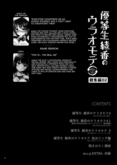 Schoolgirl Series — Model Student Ayaka’s Secret Double Life Collection 02 [moco chouchou (Hisama Kumako)]