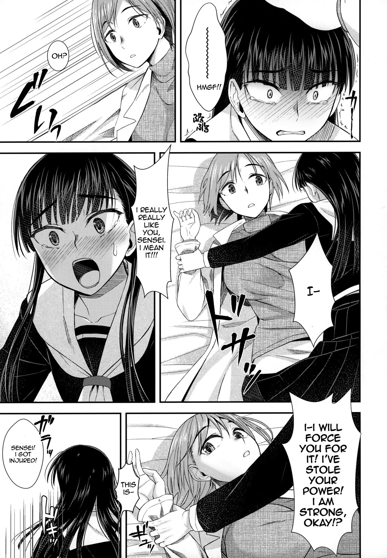 Schoolgirl Series — Spermarche Girl Gets Fucked Hard in the Infirmary [Futaket 16] [Silicon Jichou (Condessa)]