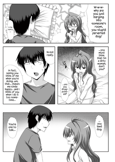 Schoolgirl Series — Toradora! Taiga and Minori share cock and get filled with mutual creampies