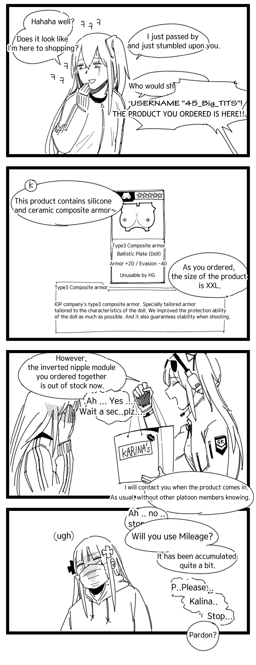 Secret Store Series — Kalina’s Hidden Inventory Gets a Hardcore Inspection [Huqu] (Girls’ Frontline)